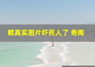 鲲真实图片吓死人了 奇闻